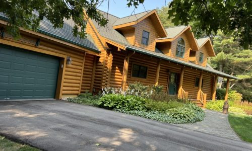 Log home maintenance